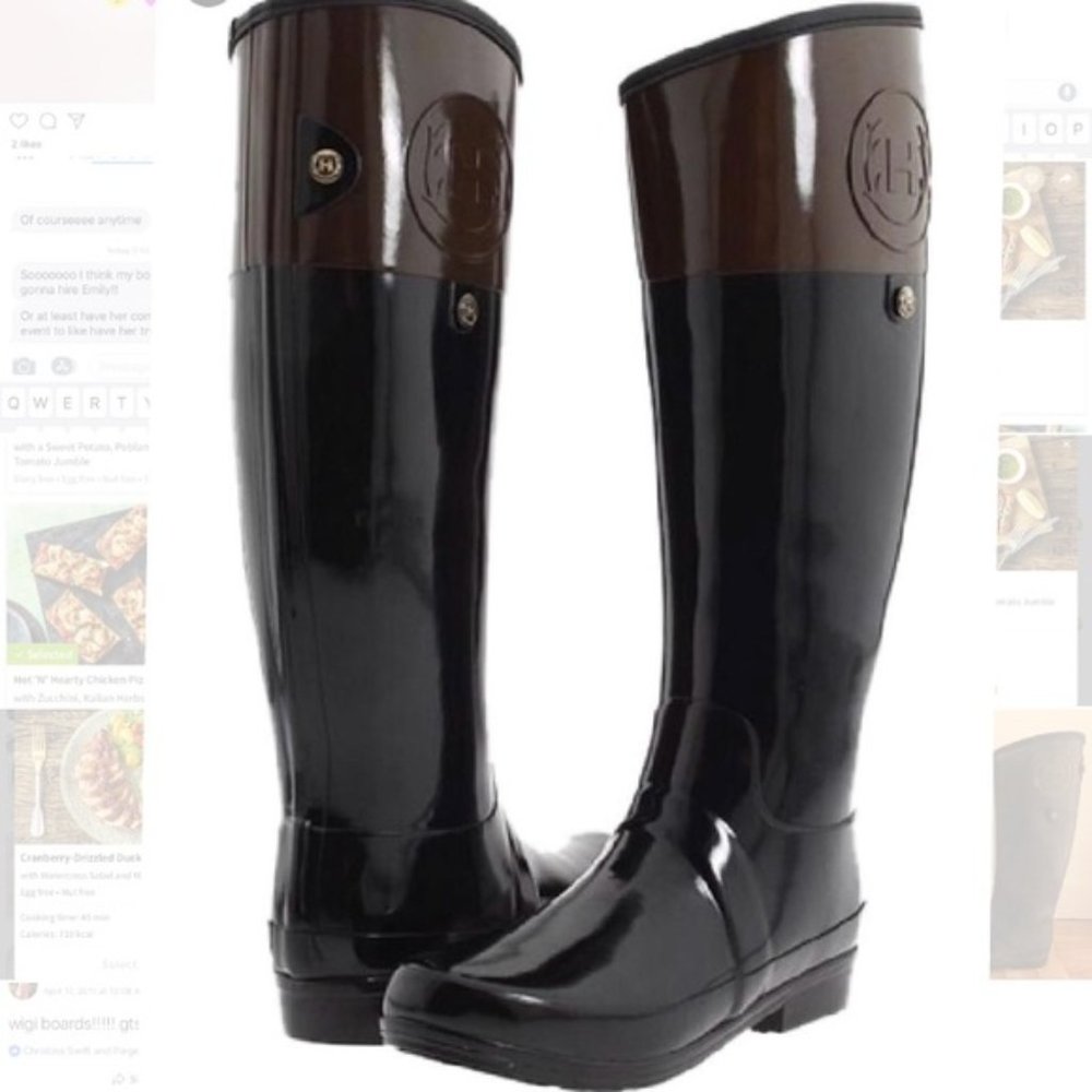HUNTER Regent Carlyle tall rain boots